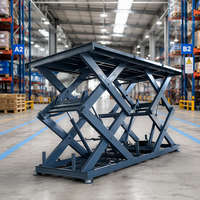 Nouvelle plateforme élévatrice à ciseaux hydraulique double pont Jiuxin SJG homologuée CE, taille de table 5400x2500MM, fixe, pour utilisation en stationnement automobile, hôtels, Shandong