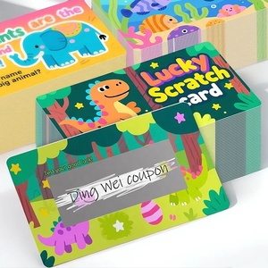 Factory Printing <strong>Scratch</strong> off <strong>Game</strong> Cards DIY Valentine <strong>Scratch</strong> Cards with Stickers - Product Image 5