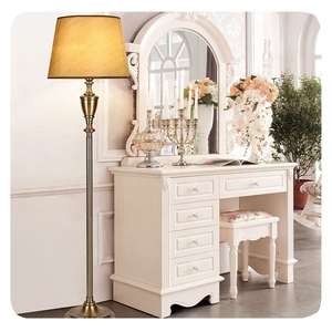 Lampe de sol en bois APCITL, base en fer, style traditionnel, décoration d'intérieur, ampoules halogènes à intensité variable, CRI 90, garantie 3 ans, pour hôtel - Product Image 3