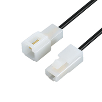 Conector para Vehículos Eléctricos y Motocicletas Macho y Hembra DJ7011-6.3-11/21 Carcasa de Nailon 6.3 Conector Automotriz 1P