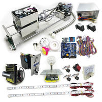 Machine de levage de griffe de jeux d'arcade, jouets en peluche, mini animaux en peluche, kits de machine de jeu de griffe à vendre