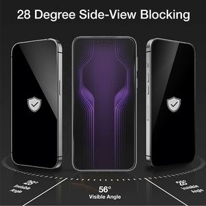 Protector de Pantalla de Vidrio Templado Antiespía para Huawei Mate 80 Pro, Protector de Privacidad para Huawei Mate 80, Película Protectora Antiespía - Product Image 3