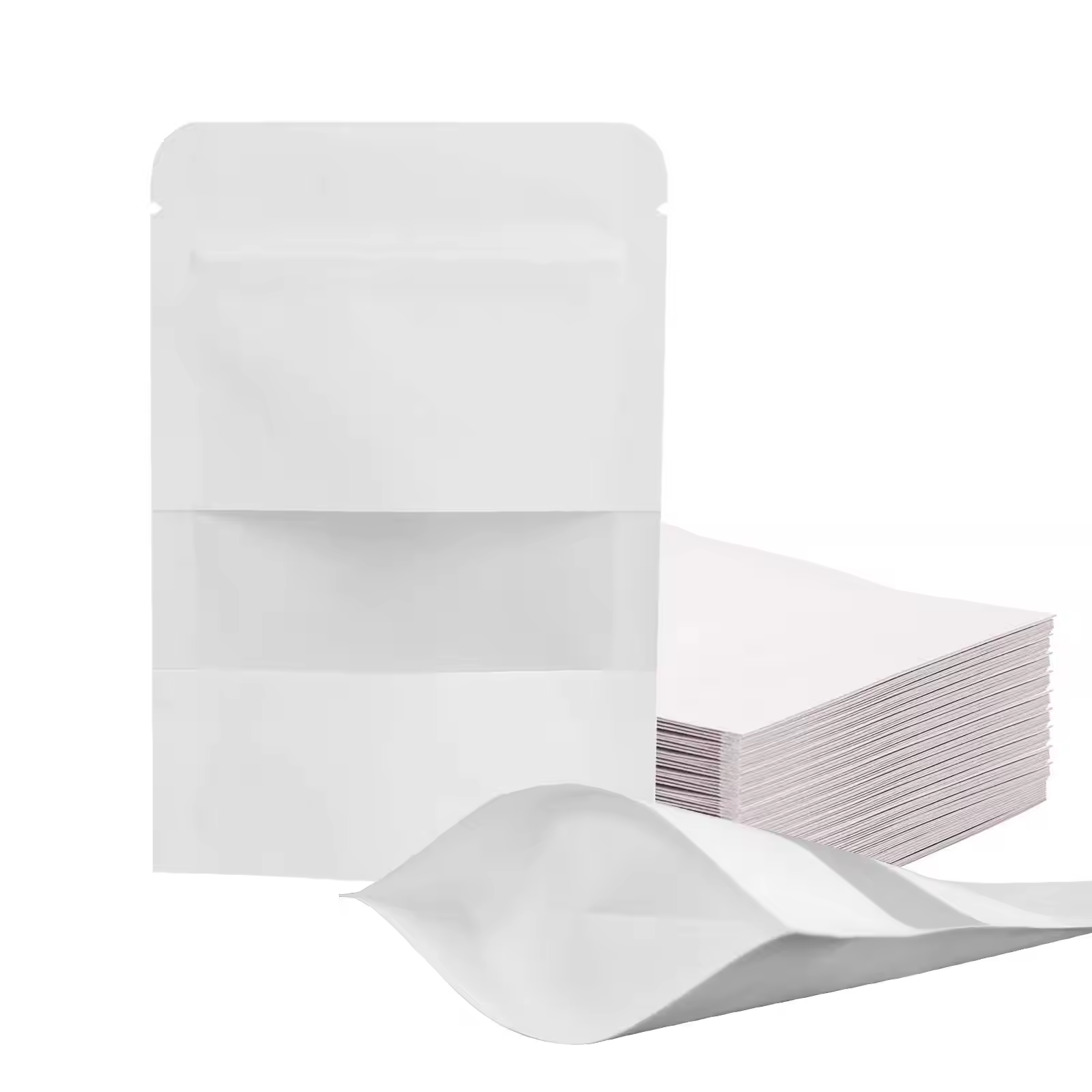 White kraft paper bag