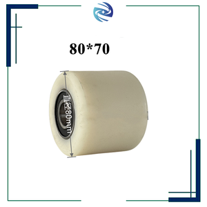 Ruote di carico in <span class=keywords><strong>Nylon</strong></span> con Jack per Pallet di diverse dimensioni disponibili ruote per carrelli elevatori coppia con cuscinetti 6204 - Product Image 4