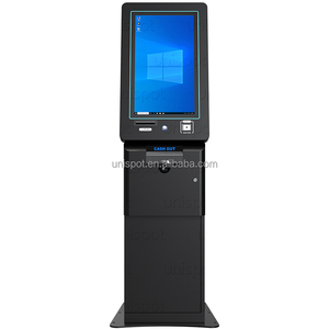 Tự thu ngân lcdm tiền giấy tiền gửi hóa đơn chấp nhận tiền mặt Dispenser rút recycler Máy thanh toán Redemption kiosk SDK 23.8" - Product Image 1