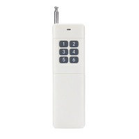 Coque de télécommande industrielle avec DC12-48V de construction en métal/AC100-380V 6 canaux étanche et longue portée (100-500m)