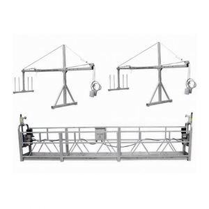 Pièces d'ascenseur de chantier électrique : cadres et moteurs en acier rouge pour élévateurs de construction - Product Image 3