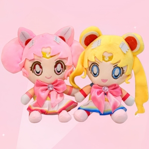 Portachiavi <span class=keywords><strong>Sailor</strong></span> <span class=keywords><strong>Moon</strong></span> da 4 pollici (10 cm) - Mini Bambola da Macchina Artiglio, Personaggio Anime, Peluche per Ragazze - Product Image 1