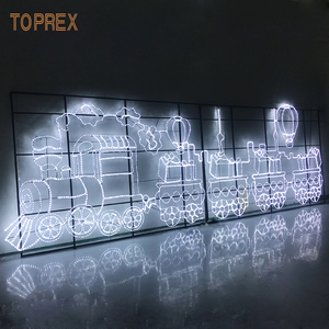 Lampes imprimée Toprex en forme de corde lumineuse, avec <span class=keywords><strong>train</strong></span>, luminaire décoratif d'extérieur, idéal pour décorations de noël - Product Image 6