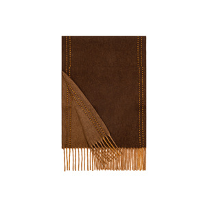 <strong>100</strong>% <strong>Wool</strong> Scarf for Women Long Autumn Winter High-end Double-sided Double-color <strong>Shawl</strong> - Product Image 6