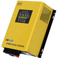 Convertisseur de charge solaire MPPT avec chargeur de batterie intégré et convertisseur de courant alternatif