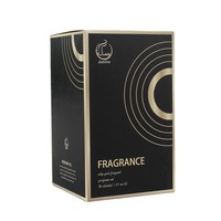 Piccolo lotto di fabbrica all'ingrosso personalizzato pieghevole UV profumo imballaggio cartone stampa con scatola di colore foderato scatole di carta