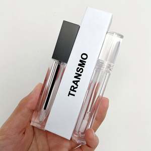 Tube de brillant à lèvres écologique, tube carré transparent pour brillant à lèvres, conteneur de 8,5 ml, tubes de brillant à lèvres vides - Product Image 5