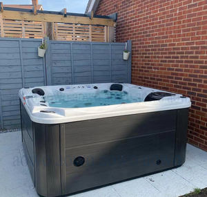 620 carré maison massage tente tube chaud extérieur spa piscine baignoire salle de paresseux jacu-zzier Hanssi nager spa famille conteneur utilisation - Product Image 1