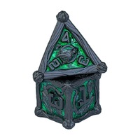 Offre Spéciale – Lot de 7 Dés Métalliques Polyédriques de Luxe Style Gothique Antique pour Jeux de Table D&D et RPG – Idéal pour Cadeaux