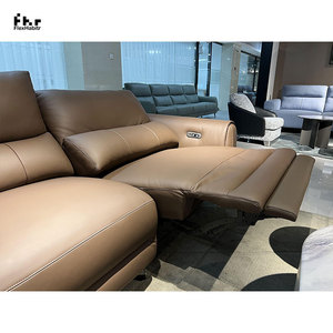 Sillón reclinable de cuero de estilo moderno ocio último diseño funcional relax - Product Image 2