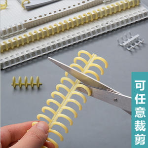 Tiên tiến DIY Nhựa cuốn sách máy tính xách tay vòng, giấy ràng buộc Clip - Product Image 3