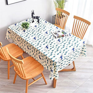 Belle nappe au crochet en lin 100% pour mariages et événements Accessoire de paramètres de table de salle à manger de style moderne - Product Image 5
