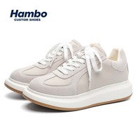 Vente en gros de baskets classiques épaisses blanches et noires, à semelle épaisse, style rétro, unies, avec logo personnalisé, chaussures décontractées à plateforme vierge