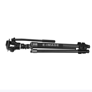 Trépied à cardan hydraulique de qualité professionnelle en fibre de carbone <span class=keywords><strong>E</strong></span>-<span class=keywords><strong>IMAGE</strong></span> EC605 pour caméra - Product Image 2