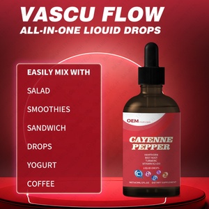 Extrait de piment de Cayenne en gros, OEM, gouttes liquides, 100% végétal, conforme aux normes européennes, étiquetage et emballage personnalisés - Product Image 5