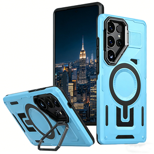 Funda Personalizada <span class=keywords><strong>para</strong></span> Teléfono Móvil S26/25/24/23 Ultra, Diseño Nuevo, TPU + PC, Carga Inalámbrica Magnética, Soporte <span class=keywords><strong>para</strong></span> Cámara - Product Image 6