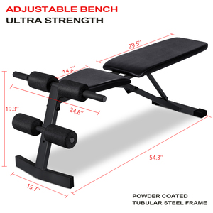 Banc de musculation portable réglable en acier de qualité professionnelle avec <span class=keywords><strong>support</strong></span> pour <span class=keywords><strong>haltères</strong></span> pour une musculation flexible et la musculation - Product Image 3