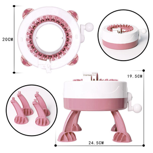 Tejedora Inteligente para Niños, Juguete para Tejer Bufandas y Calcetines, Máquina de Tejer a Mano para Niños - Product Image 4