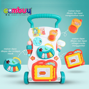 Electric Light Music Plastic Trolley Toys Baby <strong>Activity</strong> <strong>Walker</strong> - Product Image 2