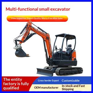 Mini-excavatrice Zongang pour espaces restreints, idéale pour les serres intérieures et les travaux flexibles - Product Image 1