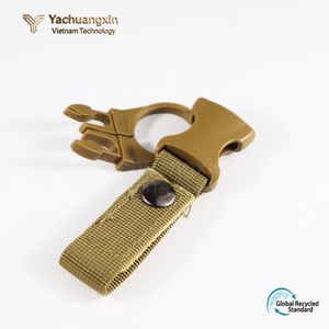 Tactical Water Bottle Holder Clip <b>Multi</b> <b>Tool</b> Outdoor <b>Camping</b> Buckle Olive Green Plastic 1PC All Seasons Use - Product Image 4