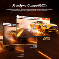 Factory 27 32 34 Inch Curved Gaming Monitor 165Hz WQHD 2K 4K IPS 1ms 100% SRGB Computer PC Desktop Gaming Display Screen