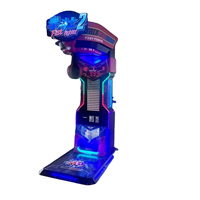 Duoxing Ultimate Big Boxing Machine, jeu d'arcade de boxe à monnayeur avec affichage du score, garantie 1 an, construction métallique, version anglaise