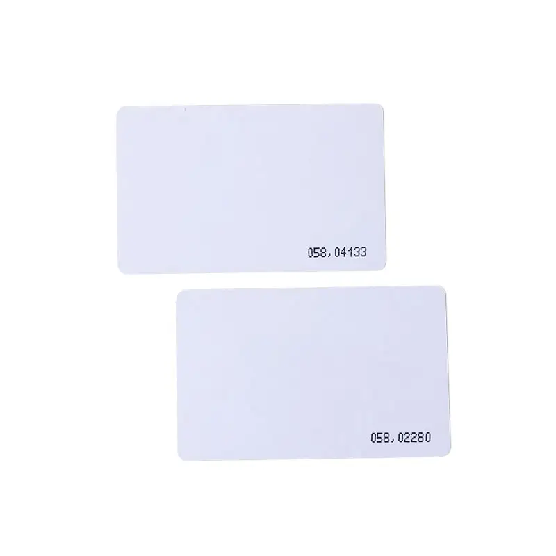 ABS card plastic ic card access control t5577 cards