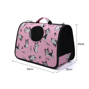 Breathable Pet Carrier Bag Double-Sided with Mosquito-Proof Mesh for Cats & Dogs Travel & Outdoor Use - Product Image 6
