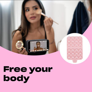 2024 новый двухсторонний силиконовый чехол на присоске для телефона держатель для мобильного телефона совместимый с Hands Free держатель для мобильных аксессуаров - Product Image 3