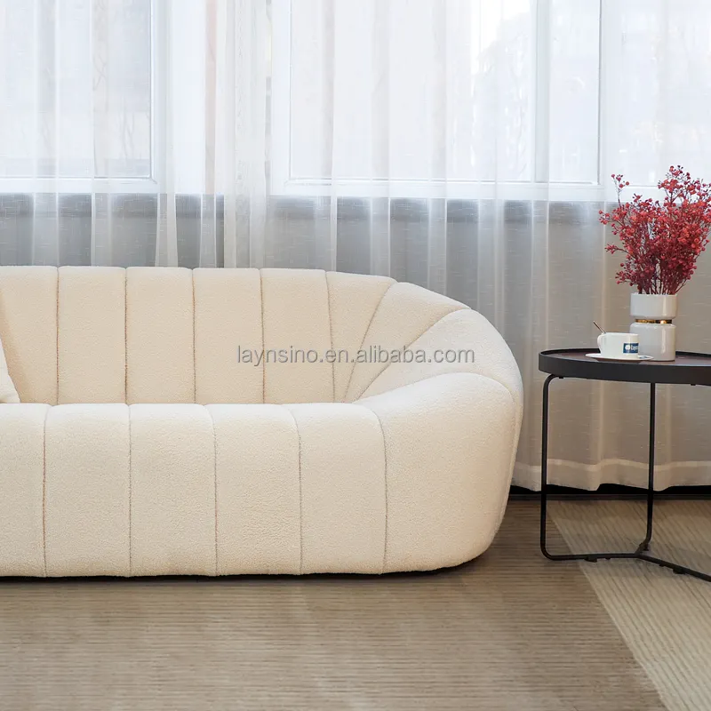 Neues Design Moderne Wohn möbel Stoffe Sofa Nordic Couch Wohnzimmer 2 Sitz Weiße <span class=keywords><strong>Sofas</strong></span>
