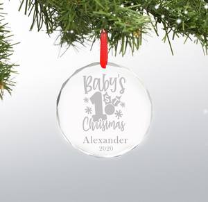 Schöne Geschenkboxen Verpackung Schlichte Weihnachtsbaum-Dekorative Glas-Blanko-Kugeln - Product Image 4