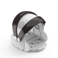 Séchoir pliable pour animaux de compagnie, séchoir portable pour chiens et chats, machine de toilettage silencieuse avec design pliable pour usage domestique