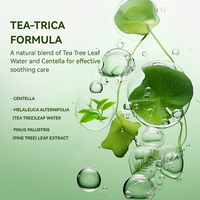 Tonique Visage Bio Végan à l'Arbre à Thé et Centella Asiatica, Extraits de Feuilles de Pin - Anti-Imperfections, Apaisant et Lissant, Vente Directe Usine