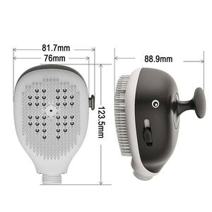 Brosse de douche portable en silicone souple Whale Baby pour le bain des animaux de compagnie - Product Image 5