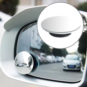Popular Selling <b>Car</b> Rearview Side Blind Spot <b>Mirror</b> Round HD Glass Frameless 360 Degree Blind Area Reversing Auxiliary - Product Image 1