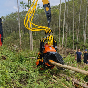 Tête de récolteuse en acier XUVOL OEM pour mini-excavatrice, machine de coupe de bois forestière - Product Image 5