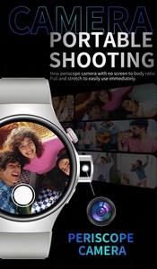 <span class=keywords><strong>Montre</strong></span> <span class=keywords><strong>connectée</strong></span> BW17 2026 <span class=keywords><strong>avec</strong></span> <span class=keywords><strong>carte</strong></span> <span class=keywords><strong>SIM</strong></span>, caméra, modes sportifs multiples, surveillance de la fréquence cardiaque, du sommeil et de l'ECG pour hommes - Product Image 2