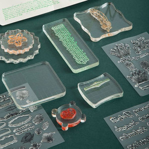 Alla rinfusa timbro trasparente fotopolimero personalizzato trasparente timbri <span class=keywords><strong>in</strong></span> Silicone <span class=keywords><strong>alfabeto</strong></span> per artigianato fai da te fatto a mano - Product Image 2