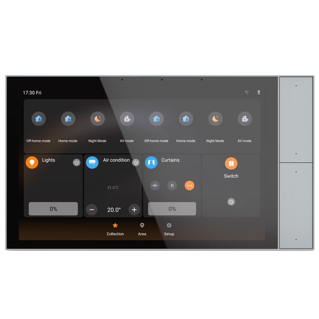 2026 New Trends 10.1 Inch Android KNX Touch Control Panel TFT Display Waterproof WiFi Gateway for Smart Building Control Metal