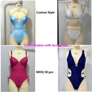 <strong>Women's</strong> One-Piece <strong>Long</strong> <strong>Sleeve</strong> Surfing Lady <strong>Swimsuit</strong> Swimwear Bathing Suit Clothing Wholesale <strong>Swimsuit</strong> - Product Image 4
