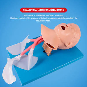 Maniquí de Simulación Humana de PVC ADA BIX-J4A para Vías Respiratorias Infantiles, Ciencia Médica, Intubación Traqueal, Enseñanza, Aprendizaje de Anatomía - Product Image 4