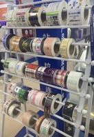 Impresora de Códigos de Barras Zexu CT2, Etiquetas Adhesivas de Papel Compuesto de Color Irregular de 45x75 mm para Logística, Industrias Alimentarias y Farmacéuticas