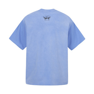Camiseta de Hombre con Estampado de Personajes Hip Hop <span class=keywords><strong>Kuso</strong></span>, Transpirable, de Corte Holgado, Manga Corta, Cuello Redondo, Algodón Puro, Informal, para Verano - Product Image 4